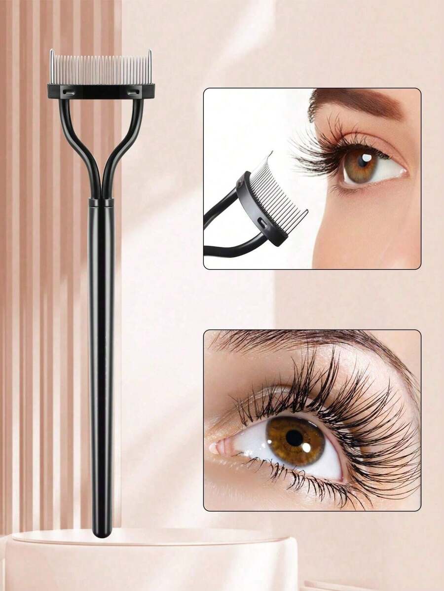 2pcs Eyelash Separator - Professional Makeup Tool, Gently Separates Lashes Without Damage
