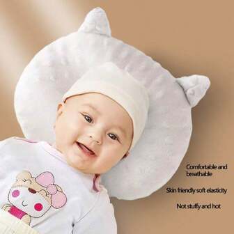 舒适保证 - 涤纶天鹅绒透气按摩枕，柔软可机洗，适合所有年龄段（18 个月以上），采用安全缝合接缝闭合，爱情人节