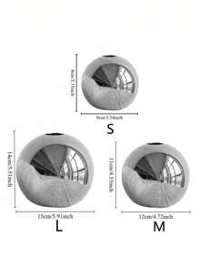 1PC Porcelain Vase With Geometric Stripe Gold And Silver Plating,Room Decor,Home Decor,Kitchen Decor,Wedding Decor,Table Decoration,Centerpieces,Office Decor,Garden Decor,Outdoor Decor