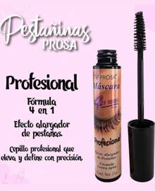 Rimel prosa 4 en 1 Original Mascara Pestañas - PROFESIONAL - Ver 6