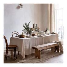 Tovaglioli in lino, tovaglie, strofinacci da tè, set di tovagliette stile europeo e americano Ins, decorazione per la cucina e la sala da pranzo