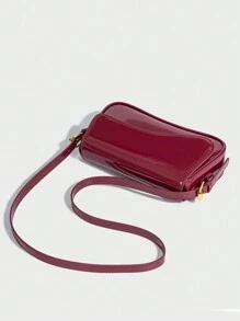 Lightweight Business Casual Minimalist Flap Square Bag, Suitable For Teenage Girls, Women, College Students, Young Professionals And Office Workers, Perfect For Office, University, Work, Business, Commuting, Outdoor Activities, Travel And Leisure