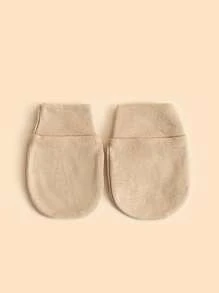 6 peças/1 peça de luvas para bebês, macias e quentes, adequadas para a vida diária de meninos e meninas recém-nascidos.