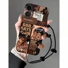 手机挂饰，手机挂绳，神说“是”图案液态硅胶手机壳，全包保护，防震防摔，TPU软橡胶材质，兼容挂绳，兼容 16/11/12/13/14/15/15 Pro/15 Plus/15 Pro Max/7 Plus/8 Plus/X/Xs Max/Xr/11 Pro/12 Pro/13 Pro/14 Pro/12 Mini/13 Mini/11 Pro Max/12 Pro Max/13 Pro Max/14 Pro Max/14 Plus/6/6s/6 Plus/7/8/16 Pro/16 Plus/16 Pro Max/SE& Galaxy/A54/A14/A12/A13/A15/A32/A33/A24/A52S/S20/S21/S22/S23/S24/S23 Plus/S24 Ultra，防水防刮耐腐蚀国际版，非国内版 - 彩色 - 查看 2
