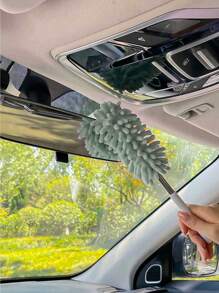 汽车清洁工具、汽车除尘刷、可伸缩除尘器、汽车玻璃清洁器、可伸缩防静电除尘刷，用于清扫汽车灰尘、挡风玻璃清洁工具