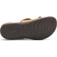 Stylish Orthopedic Sandals For Women Arch Support Flip Flops Comfortable Walking Orthotic Thong Sandals - 白色 - 查看 4