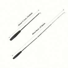 Telescopic Fishing Rod Cat Teaser Toy, Made Of Synthetic Fiber, Interactive Pet Toy To Keep Cats Entertained - Multicolor - View 3