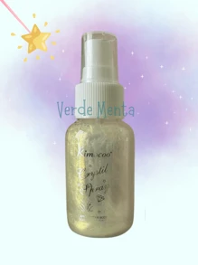 SPRAY GLITTER BRILLOS PARA CUERPO y ROSTRO, finos destellos para cara, cuerpo con alta fijación. - 4 Piezas - Ver 5