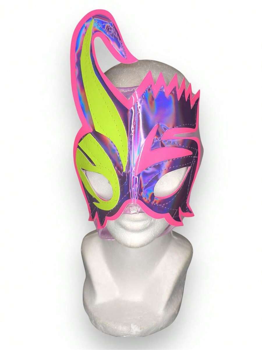 Mascaras Elástica Luchadoras Famosas de la lucha libre Mexicana - Azul menta - Ver 1