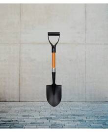 Ashman Short Handle Digging Shovel (6 Pack) Kids Beach Shovel, Shovel For Digging 27-Inch With Sturdy Blade, Small Garden Shovel, Kids Snow Shovel, Shovels For Gardening With D- Handle Gardening Tools - Cam, Đen - Xem 2