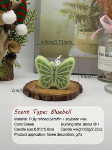 Butterfly Art Creative Scented Candles, Handmade Bean-Wax Scented Candles, Jewelry Photography Background Props, Enhance Home Atmosphere And Decorative Embellishes, Fresh Air, Valentine's Day Gifts, Birthday Gifts Graduation