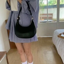 (8682) Meg Bag, Underarm Bag - Black - View 5