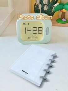 新产品套装组合 Popoto 即时相机照相机适用于 Mini11/12 胶卷、装饰贴纸、布袋、相册和自拍镜头配件生日/户外/派对/婚礼情人节礼物送给女朋友，三种相机颜色可供选择（不包括电池和胶卷） - 粉色 - 查看 7