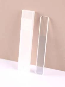 1 cái Dũa móng tay bằng thủy tinh, Dũa móng tay bằng thủy tinh, Màu đen và trong suốt, Dũa móng tay cho móng tay tự nhiên, Dũa móng tay bằng thủy tinh khắc hai mặt, Dụng cụ làm móng chuyên nghiệp bằng thủy tinh Séc dành cho phụ nữ và trẻ em gái - Nhiều màu - Xem 8