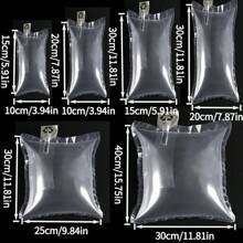 50pcs Inflatable Air Bubble Bags For Packaging, Cushion Boxes And Bags, Air Cushion Bags, Shoe Stuffing Bags, Storage Protective Bags, Transportation Protective Bags - White - View 1