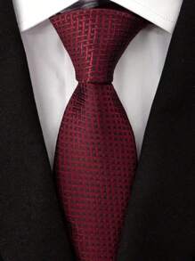 6 PCS Men's Necktie Classic Silk Tie Woven Jacquard Neck Ties