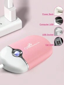 2 piezas Ventilador USB para pestañas, herramientas de extensión de pestañas, secador de aire de secado rápido para pegamento de pestañas