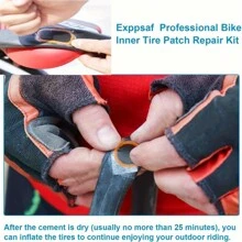 96/48pcs Rectangular & Round Tire Repair Glue Patch, Suitable For Bicycle, E-Bike, Tubeless Tire Puncture Repair, Cycling Maintenance - Multicolor - View 5