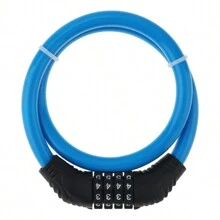 Candado de cadena para bicicleta de montaña con combinación de 4 dígitos, antirrobo de protección para bicicletas, motocicletas y vehículos eléctricos - Multicolor - Ver 5