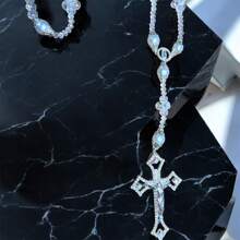 Wedding Bow Cufflink Marriage With Case Included 100% Fine Imported Crystal Guaranteed - 8號灰盒 - 查看 7