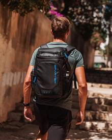 SPARTER Mochilaérmica aislada a Prueba de Fugas, 33/45 latas, 2 Compartimentos aislados, Bolsaérmica portátil, Ligera, para Viajes en la Playa, Camping, Almuerzo para Hombres y Mujeres - Gris oscuro-33 lata - Ver 11