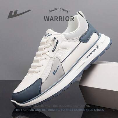 1 Đôi giày thể thao buộc dây cho nam, đế dày, thoải mái, chống trượt, chống mài mòn, ấm áp, nhẹ, đi ngoài trời, giày thể thao cổ thấp