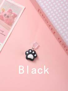 1pc Dog Paw, Cat Paw, Bear Paw Resin Anti-Dust Plug For IPhones, Android, Lightning, And Type-C Ports - Clear - View 21