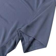 lanbu Unisex oddychająca koszulka z krótkim rękawem sportowa, swobodna, do biegania na świeżym powietrzu, treningowa L21382-07