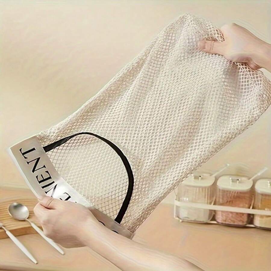 1pc Reusable Elastic Net Storage Rack, Not , For Kitchen And Clothing ...
