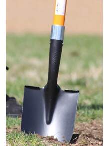 Ashman Short Handle Digging Shovel (6 Pack) Kids Beach Shovel, Shovel For Digging 27-Inch With Sturdy Blade, Small Garden Shovel, Kids Snow Shovel, Shovels For Gardening With D- Handle Gardening Tools - Cam, Đen - Xem 4