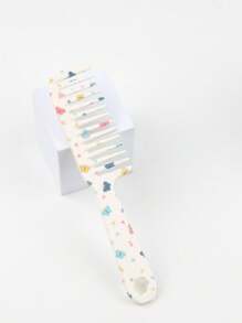 1pc Cute And Well Behaved Hair Comb, Long Comb, Fashionable Anti-Static Large Massage Comb - Multicolor - View 11