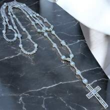 Lazo De Boda Mancuerna Matrimonio Con Estuche Incluido 100% Cristal Importado Garantizado - Modelo 7 caja gris - Ver 5