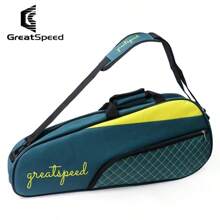 GreatSpeed 2025 New GREATSPEED Tennis Bag Badminton Raquet Sports Bag One Shoulder Pack Men Women Racket Bags Capacity 3 Rackets Backpack Tennis Bag Padel Bag