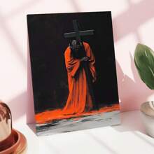 1pc The Resurrection,Easter,Religious Gift, Easter Gifts,Digital Printable Art, Religious Gift,Digital Print,Ideal Gift For Bedroom Living Room Corridor, Wall Art, Wall Decor, Room Decoration,Desktop Decoration,Water Proof Uitable For Bedroom, Living Room, Study Room, Hotel Bar, Corridor, Waterproof Mural