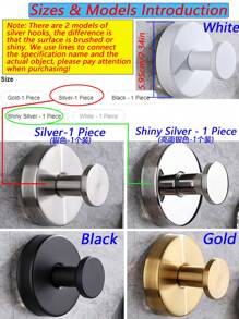 Strong Suction Cups Hooks,Vacuum Suction Cups Hooks For Shower,Silicone,Removable Sticky Grippy Suction Holder,Window Suction Cups With Hooks,Adhesive Wall Hooks,Self-Adhesive Hooks,Towel Holder,Door Bag Hanger - Multicolor - View 3