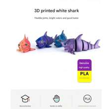 2025 New Year Bestselling 3D Printed Ocean Animal Moray Eel & Seaweed Movable Joint Toy Decor Ornament Crafts