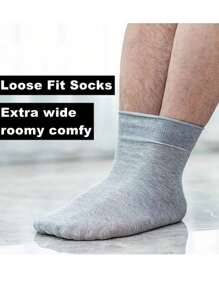 6 pares calceta de caballero para pie diabetico calcetin sin compresion comodidad y resistencia