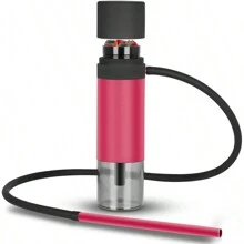 Portable Hookah Set, Single Hose Water Pipe, Multi-Purpose Hookah Bowls, Smoking Accessories, Wind Cover.Mini Hookah Shisha, Car Hookah, To Go Hookah Cup. Travel Hookah.Shisha Hookah.Hooka (Black) Boy Valentine Heart Women's Valentine - Black - View 6