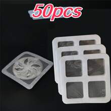 5/20/50pcs One-Time Hair Catcher Filter Drain Cover, Bathroom & Kitchen Sink Strainer