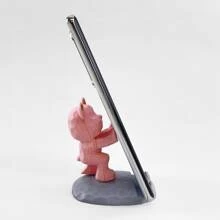 1pc Cute Bear-Shaped Phone Holder, Compatible With Smartphones And Tablets, Suitable For Desk, Bedside, Living Room, Study, Bedroom, Gift
