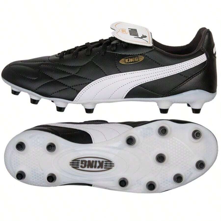 Puma King Top FG/AG M 107348-01 Football Shoes - Black - View 1