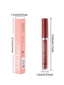 HANDAIYAN Matte Seductive Liquid Lipstick, Long-Lasting Waterproof, Nourishing Non-Sticky, High Color Payoff, Fades Fine Lines, Lightweight Liquid Lip Gloss, Non-Greasy, Suitable For Parties, Daily Makeup, Travel Essential, Christmas Gift, Winter Essential, Singles Party, Holiday Vacation. Facial Painting Cosmetics Suitable For Women, Suitable For Winter/Spring. Ideal For Y2K Fancy Fashion. Suitable As Birthday/Valentine's Day/Mother's Day Gift. Must-Have For Carnival Party. Best Color Selection - 04 Bare Pink - 查看 6