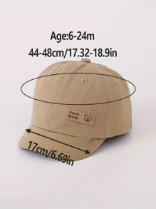 Baby Sun Hat, Thin Visored Cap For Spring Summer, Suitable For Outdoor Use, Unisex Infant 6-24 Months - Multicolor - View 3