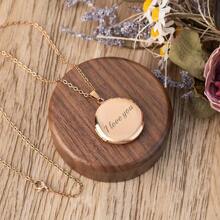 1PC Personalized Image Locket Necklace, Custom Engraved Locket Necklace For Women, Pictures Polished Lockets Necklaces, Personalized Necklace, Memorial Jewelry,Mother's Day Gifts For Mom Grandma, Anniversary Gifts For Wife Girlfriend, Bridesmaid Proposal Gifts, Birthday Gifts For Women Girls, Valentine's Day Gifts For Her - Multicolor - View 3