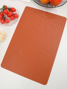 1-4pcs Rectangular Simple Multicolor PU Leather Placemats, Washable, Easy To Clean, Wipe-Clean, Anti-Slip, Heat Resistant, For Dining Table, Holiday, Wedding, Party, Festival Decor - Multicolor - View 15