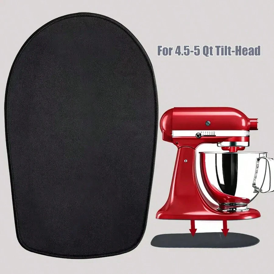 1pc Sliding Mat For Kitchenaid Mixer, Mover Slider Mat Pad For 5-8 Qt Bowl Lift Stand Mixer, Kitchen Appliance Slider Mat Compatible With Kitchen Aid 4.5-5 Qt Tilt-Head Stand Mixer Kitchen Mixer Mat,Father's Day, Mother's Day, Christmas, Thanksgiving, Halloween, Valentine's Day Gifts - Multicolor - View 1