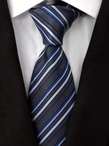 6 PCS Men's Necktie Classic Silk Tie Woven Jacquard Neck Ties