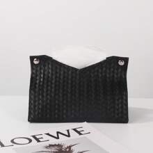 1pc Leather Tissue Box Waterproof Kitchen Accessories,Decorative Tissue Box,Napkin Holder For Table,Tissue Box Bathroom