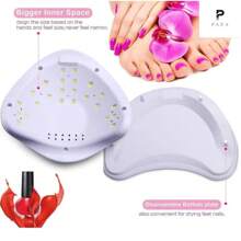 Secador de uñas de 48w con cronómetro - Rosa - Ver 3