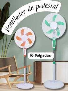 Ventilador Ventilador de pedestal de 16 pulgadas - Multicolor - Ver 3